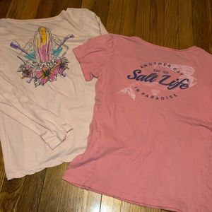 Salt Life Womens Shirts Bundle L/XL